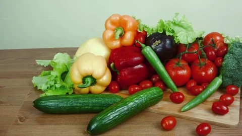 Fresh vegetables. Stockbeeldmateriaal 83999323
