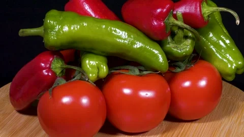 Fresh Vegetables Stock Footage 332616710