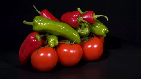 Fresh Vegetables Stock Footage 332842265