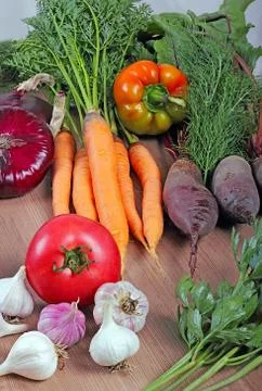 Fresh vegetables Stock Photos