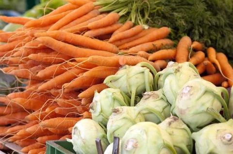 Fresh vegetables Stock Photos