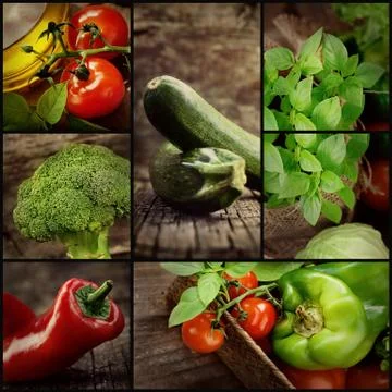 Fresh vegetables Stock Photos