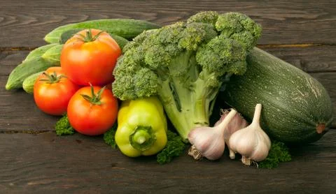 Fresh vegetables Stock Photos