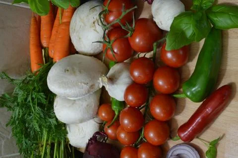 Fresh vegetables Stock Photos