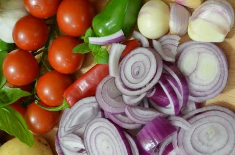 Fresh vegetables Stock Photos