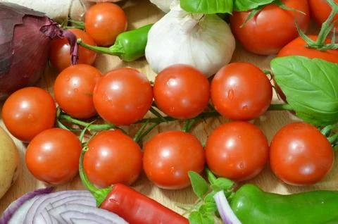 Fresh vegetables Stock Photos