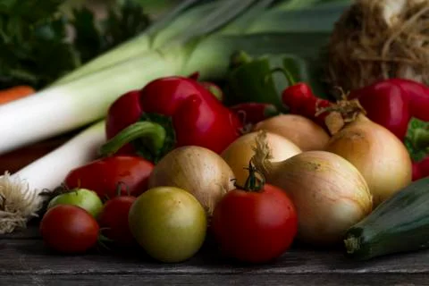 Fresh vegetables Stock Photos