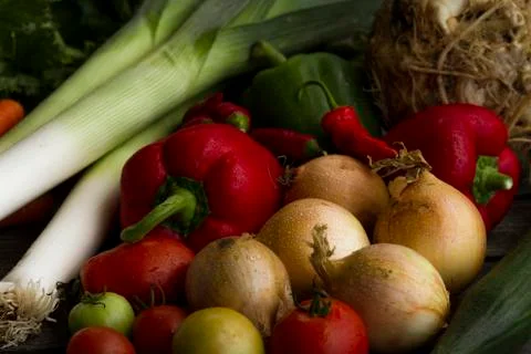 Fresh vegetables Stock Photos
