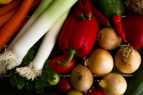 Fresh vegetables Stock Photos