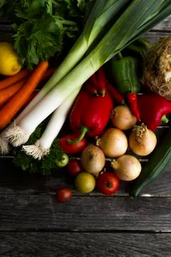 Fresh vegetables Stock Photos
