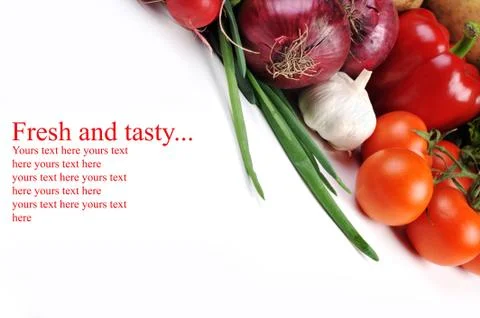 Fresh vegetables Stock Photos