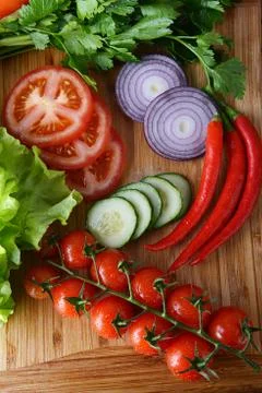 Fresh vegetables Stock Photos