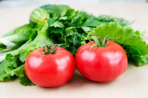 Fresh vegetables Stock Photos