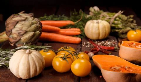 Fresh vegetables Stock Photos