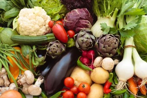Fresh vegetables. Stock Photos