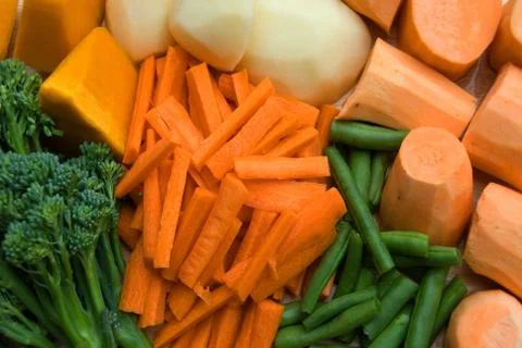 Fresh Vegetables Stock Photos
