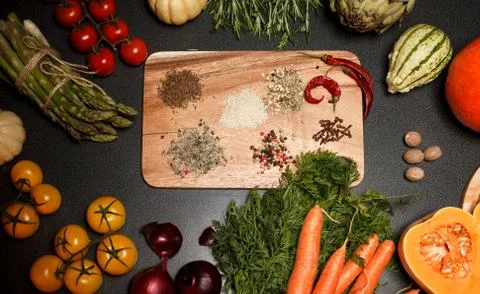 Fresh vegetables Foto stock