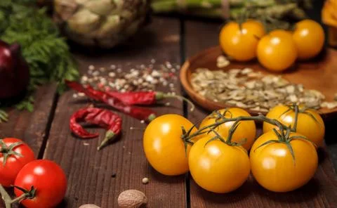 Fresh vegetables Stock Photos