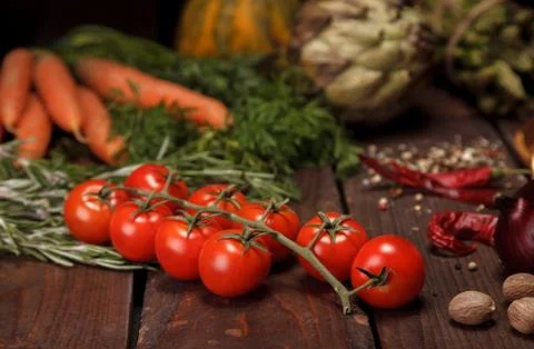 Fresh vegetables Stock Photos