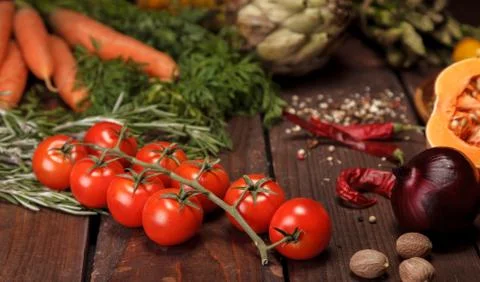 Fresh vegetables Stock Photos