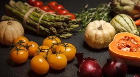 Fresh vegetables Stock Photos