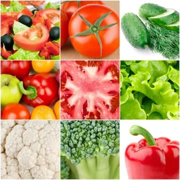 Fresh vegetables Stock Photos