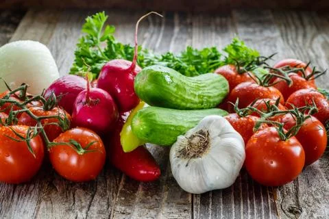 Fresh Vegetables Stock Photos