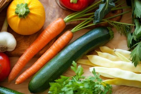 Fresh vegetables Stock Photos