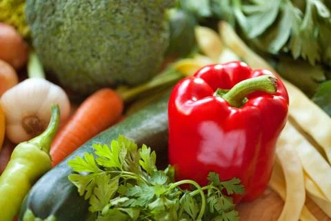 Fresh vegetables Stock Photos