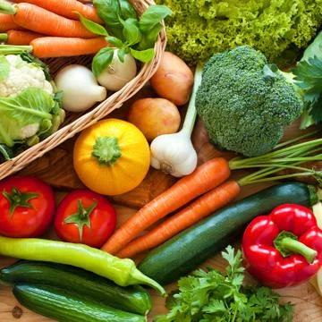 Fresh vegetables Stock Photos