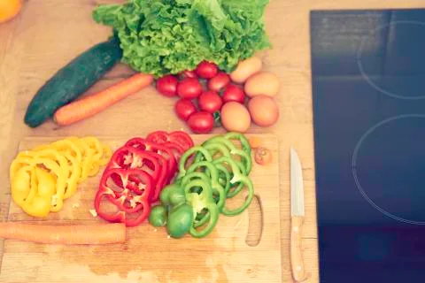 Fresh vegetables Stock Photos