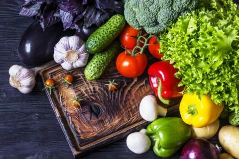 Fresh vegetables Stock Photos
