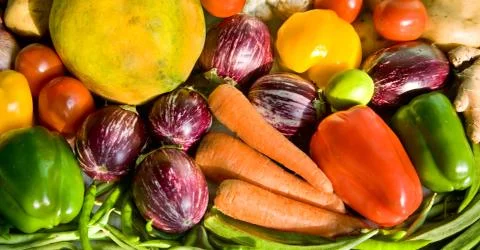 Fresh vegetables Stock Photos