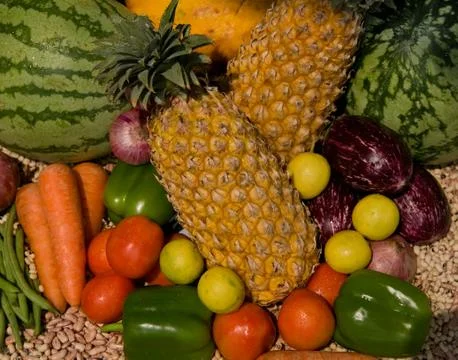 Fresh vegetables Foto stock