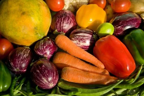 Fresh vegetables Stock Photos