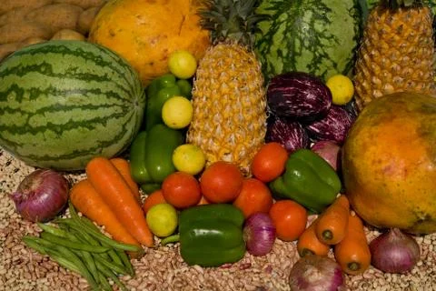 Fresh vegetables Stock Photos