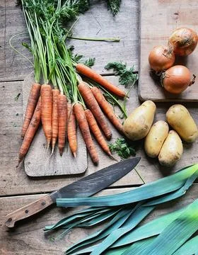Fresh vegetables Stock Photos
