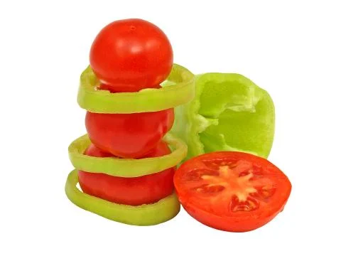 Fresh vegetables.isolated. Stock Photos