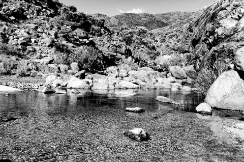Fresh water flows Stock Photos