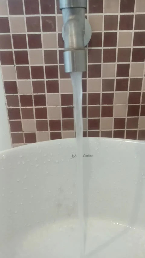 Fresh Water at Sink Stock Footage 276403466