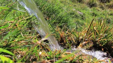 Fresh water source Stock Footage 10731929