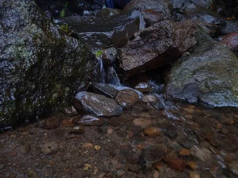 Fresh water from the source Stock-Fotos