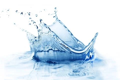 Fresh water splash Stock Photos