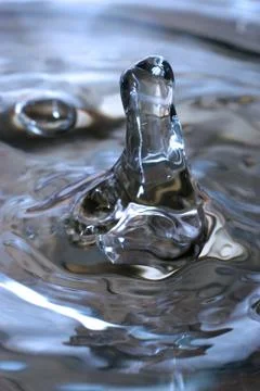 Fresh water splash Stock Photos