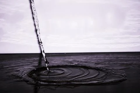 Fresh Water Stream Background Stock Photos