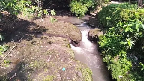 Fresh Water Stream Flowing Over Rocks Stock Footage 309077879