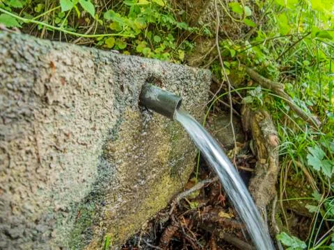 Fresh water stream Stock Photos