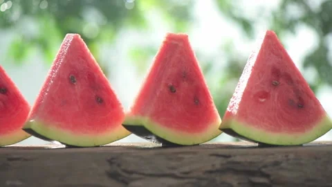 Fresh watermelon Stock Footage 168602467
