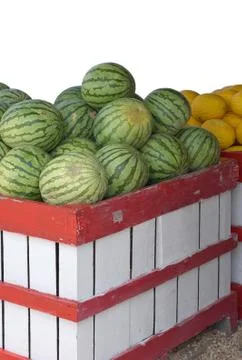 Fresh watermelon Stock Photos