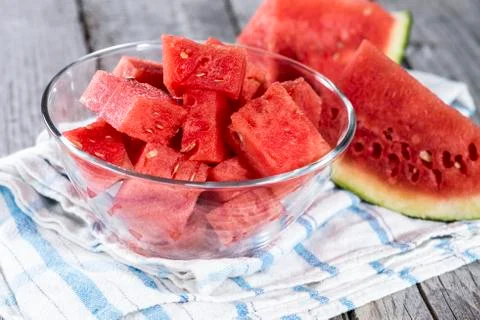Fresh watermelon Stock Photos
